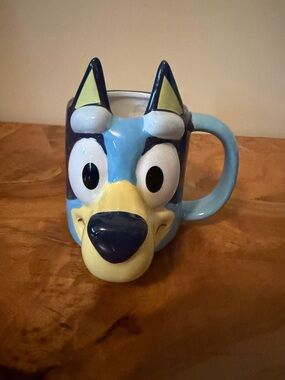 Bluey Coffee Sculpt 3D Mug 15 Oz by Zak Designs - New